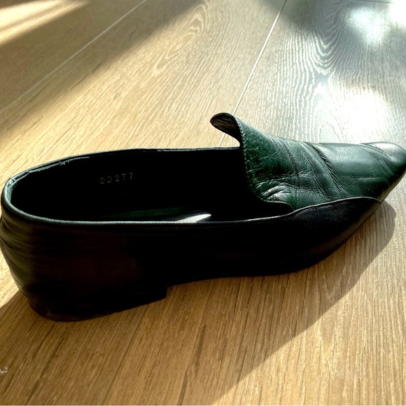 DRIES VAN NOTEN Colourblock Leather Loafers Size 6 - Picture 4 of 7